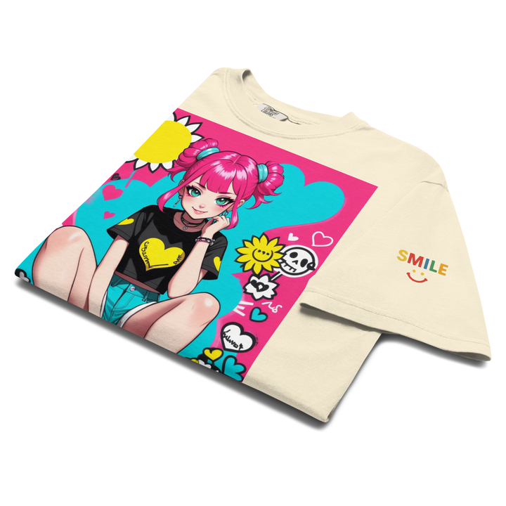 RISE ABOVE 02 — POP CORE｜ユニセックス製品染めヘビーウェイトTシャツ