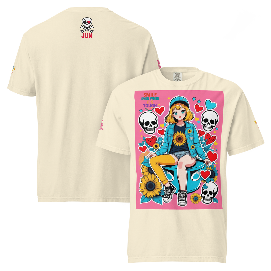 RISE ABOVE 10 — DREAM CHASER｜ユニセックス製品染めヘビーウェイトTシャツ