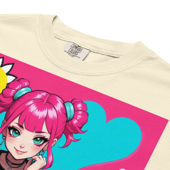 RISE ABOVE 02 — POP CORE｜ユニセックス製品染めヘビーウェイトTシャツ