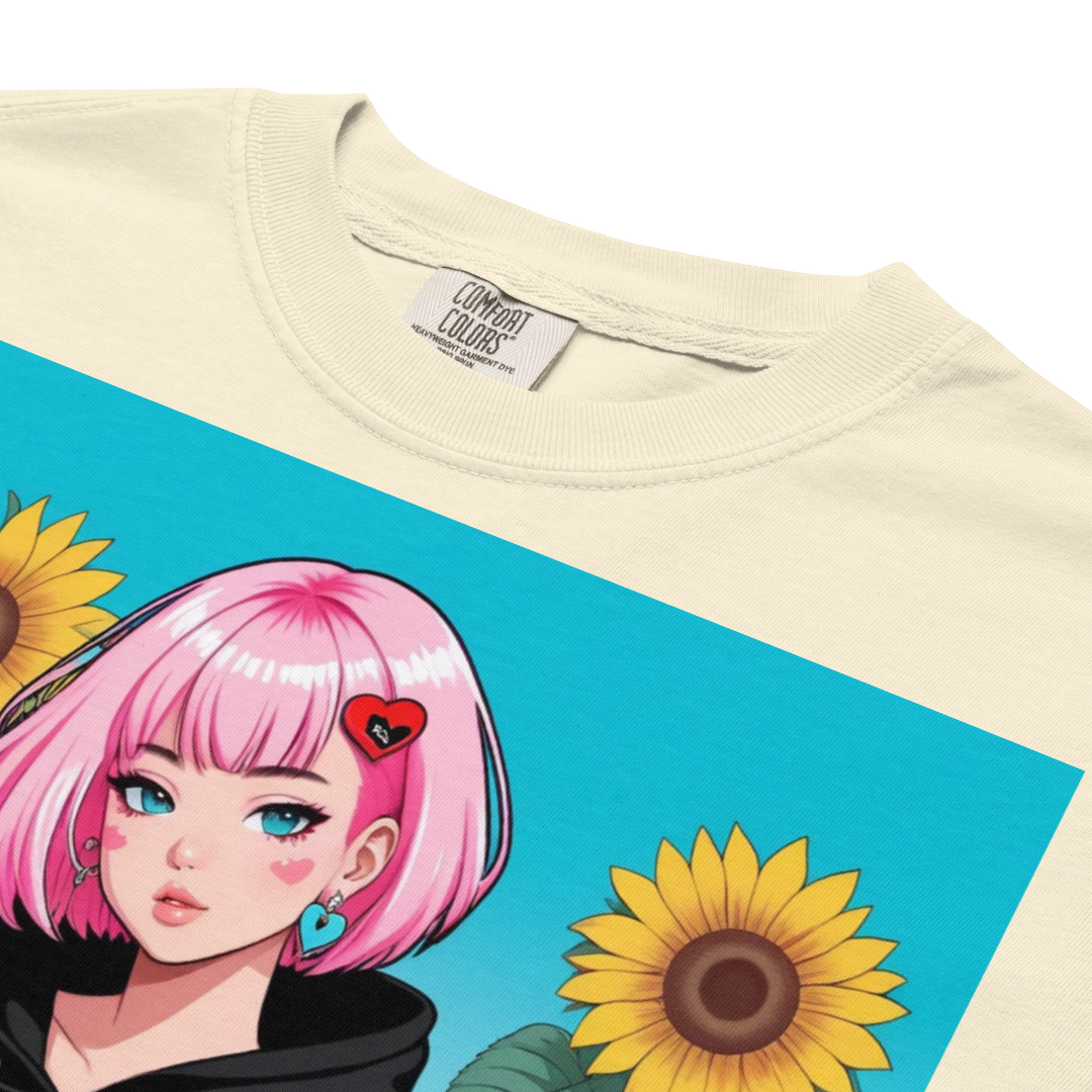 RISE ABOVE 03 — NEO STREET｜ユニセックス製品染めヘビーウェイトTシャツ