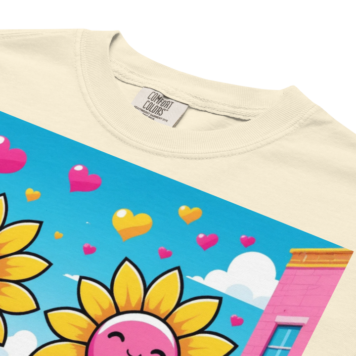 RISE ABOVE 11 — COSMIC REBEL｜ユニセックス製品染めヘビーウェイトTシャツ