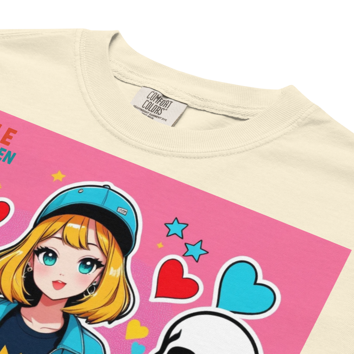 RISE ABOVE 10 — DREAM CHASER｜ユニセックス製品染めヘビーウェイトTシャツ
