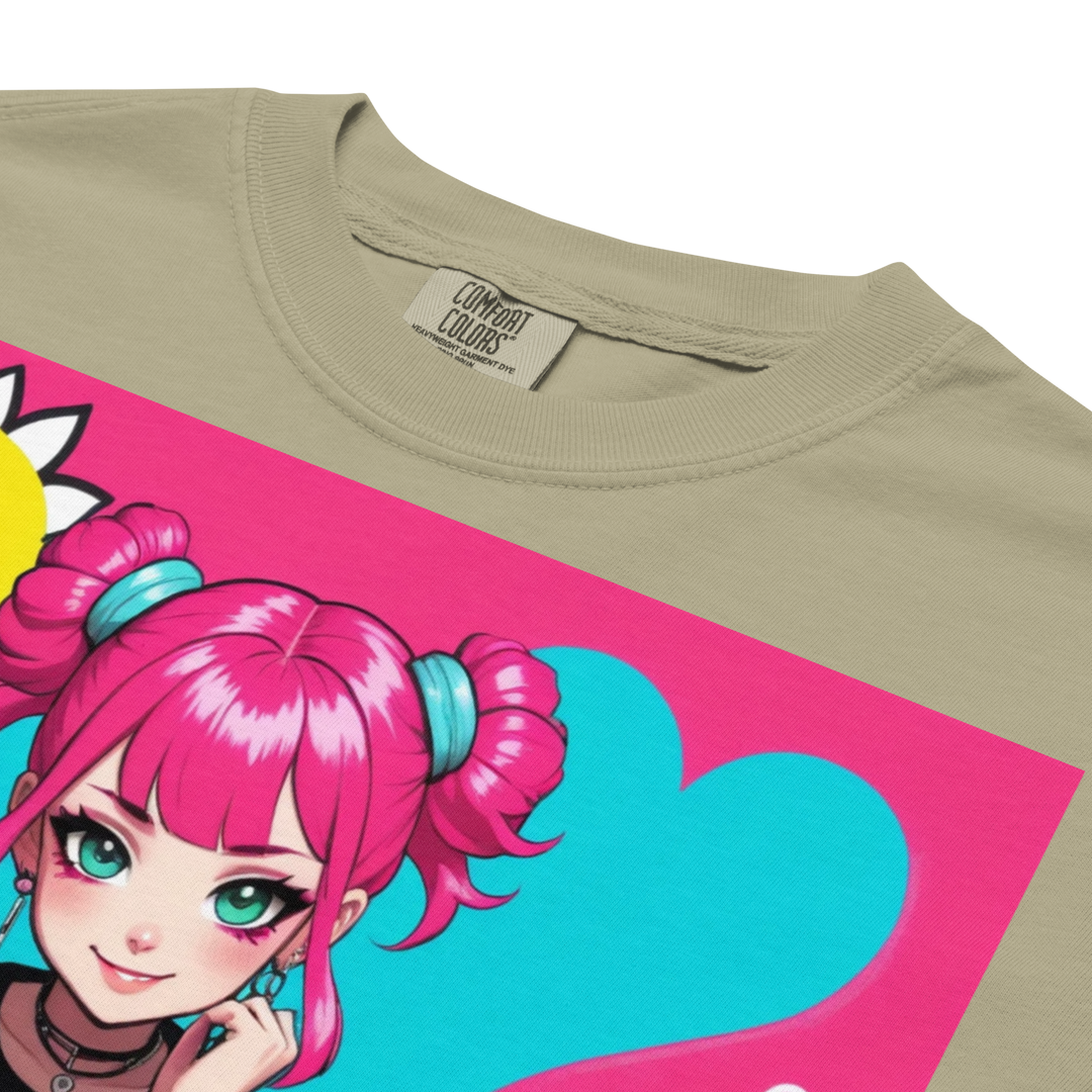 RISE ABOVE 02 — POP CORE｜ユニセックス製品染めヘビーウェイトTシャツ