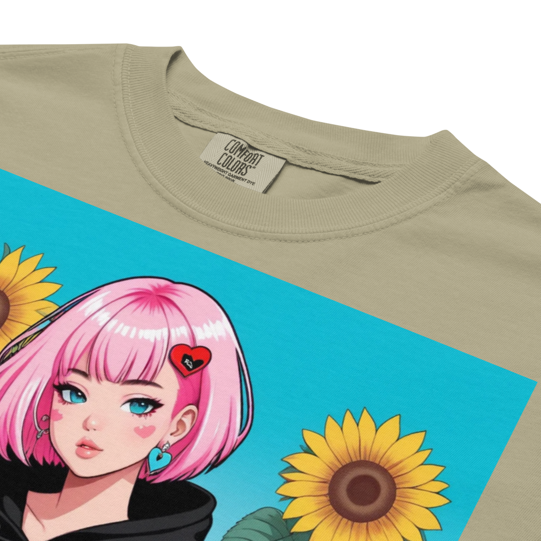 RISE ABOVE 03 — NEO STREET｜ユニセックス製品染めヘビーウェイトTシャツ