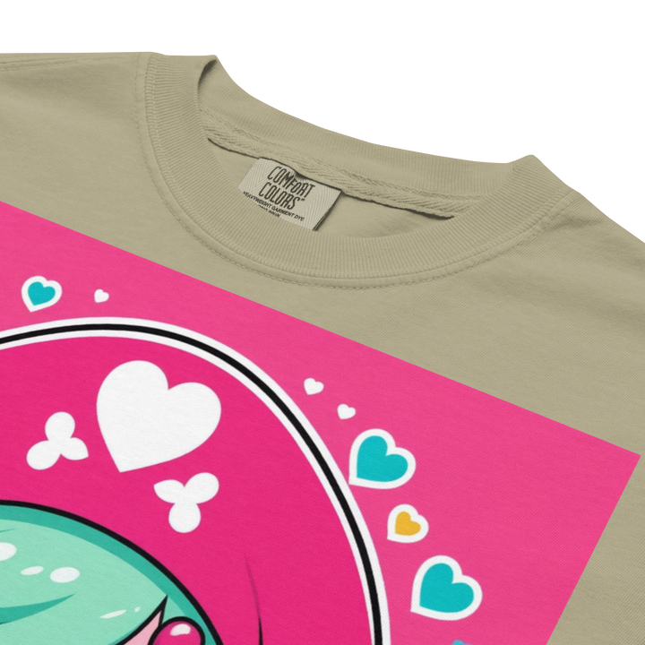 RISE ABOVE 05 — CANDY BONES｜ユニセックス製品染めヘビーウェイトTシャツ