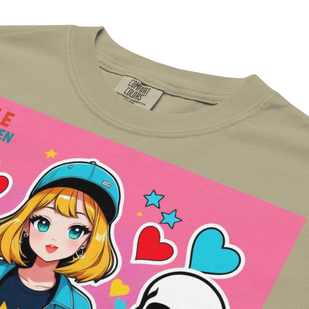 RISE ABOVE 10 — DREAM CHASER｜ユニセックス製品染めヘビーウェイトTシャツ
