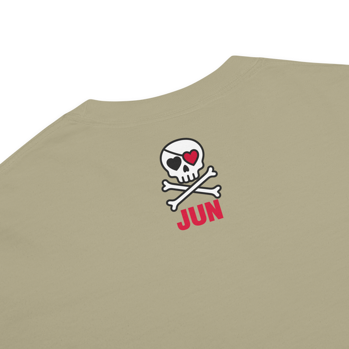 RISE ABOVE 05 — CANDY BONES｜ユニセックス製品染めヘビーウェイトTシャツ