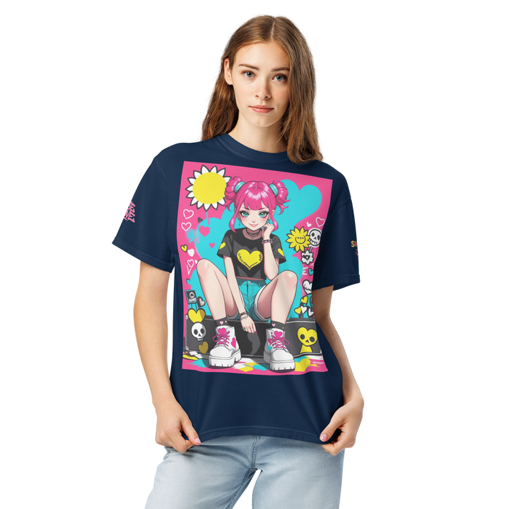 RISE ABOVE 02 — POP CORE｜ユニセックス製品染めヘビーウェイトTシャツ