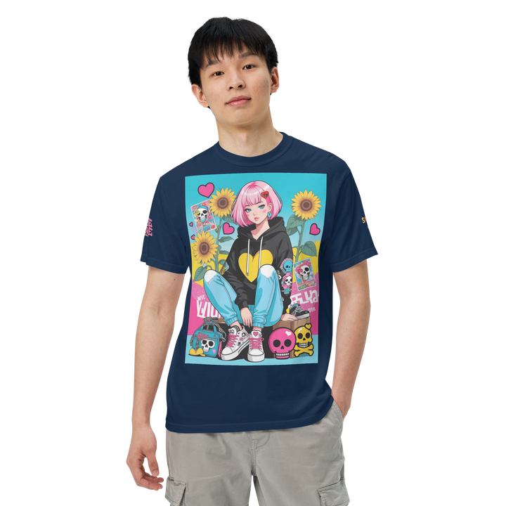 RISE ABOVE 03 — NEO STREET｜ユニセックス製品染めヘビーウェイトTシャツ