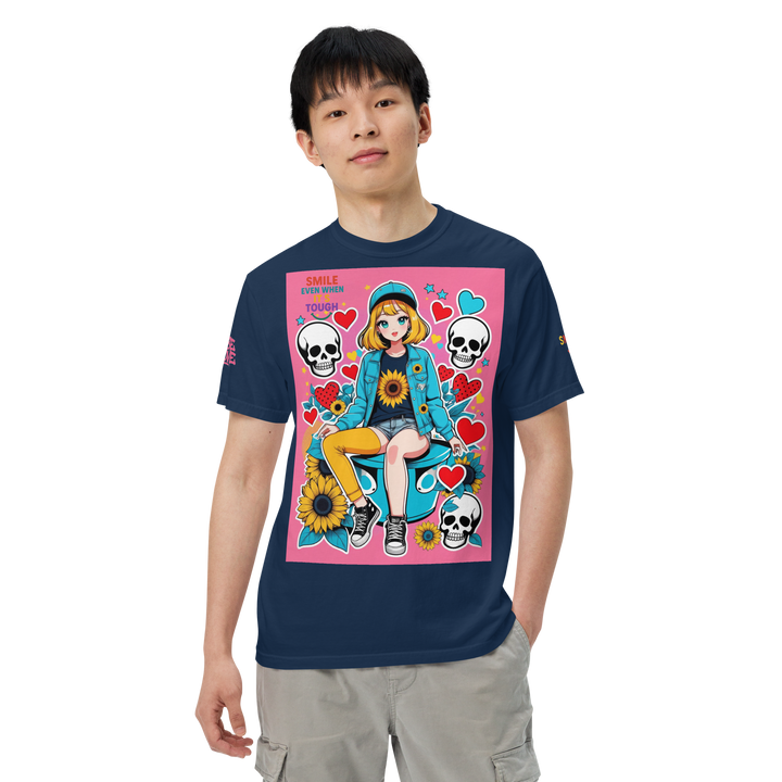RISE ABOVE 10 — DREAM CHASER｜ユニセックス製品染めヘビーウェイトTシャツ