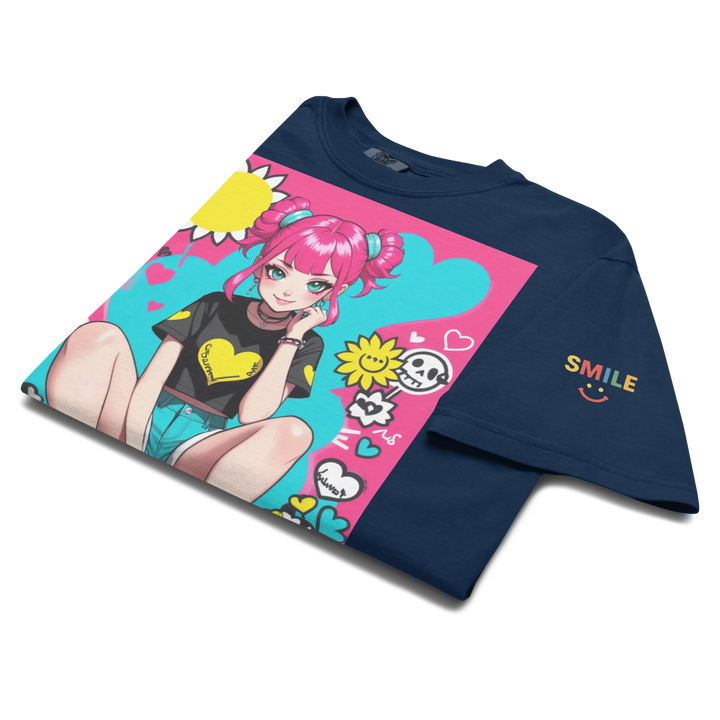 RISE ABOVE 02 — POP CORE｜ユニセックス製品染めヘビーウェイトTシャツ