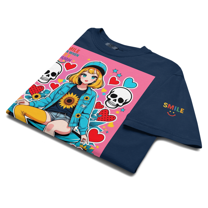 RISE ABOVE 10 — DREAM CHASER｜ユニセックス製品染めヘビーウェイトTシャツ