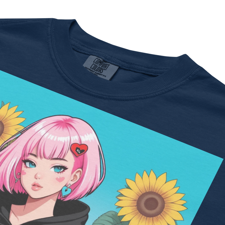 RISE ABOVE 03 — NEO STREET｜ユニセックス製品染めヘビーウェイトTシャツ