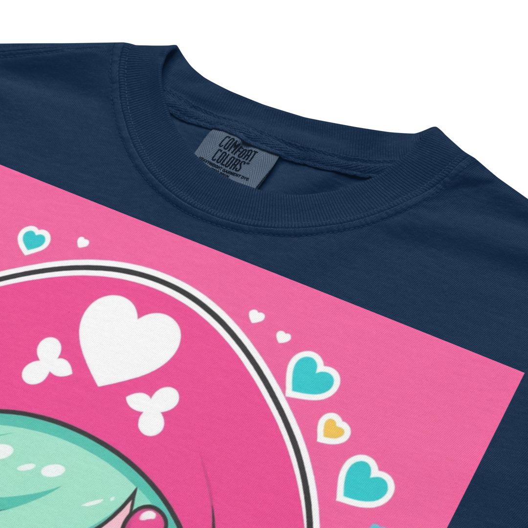 RISE ABOVE 05 — CANDY BONES｜ユニセックス製品染めヘビーウェイトTシャツ