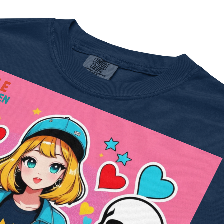 RISE ABOVE 10 — DREAM CHASER｜ユニセックス製品染めヘビーウェイトTシャツ