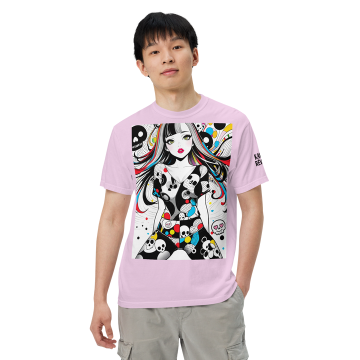 KAWAII RÉVOLTE – POP SKULL GIRL Poster Tee