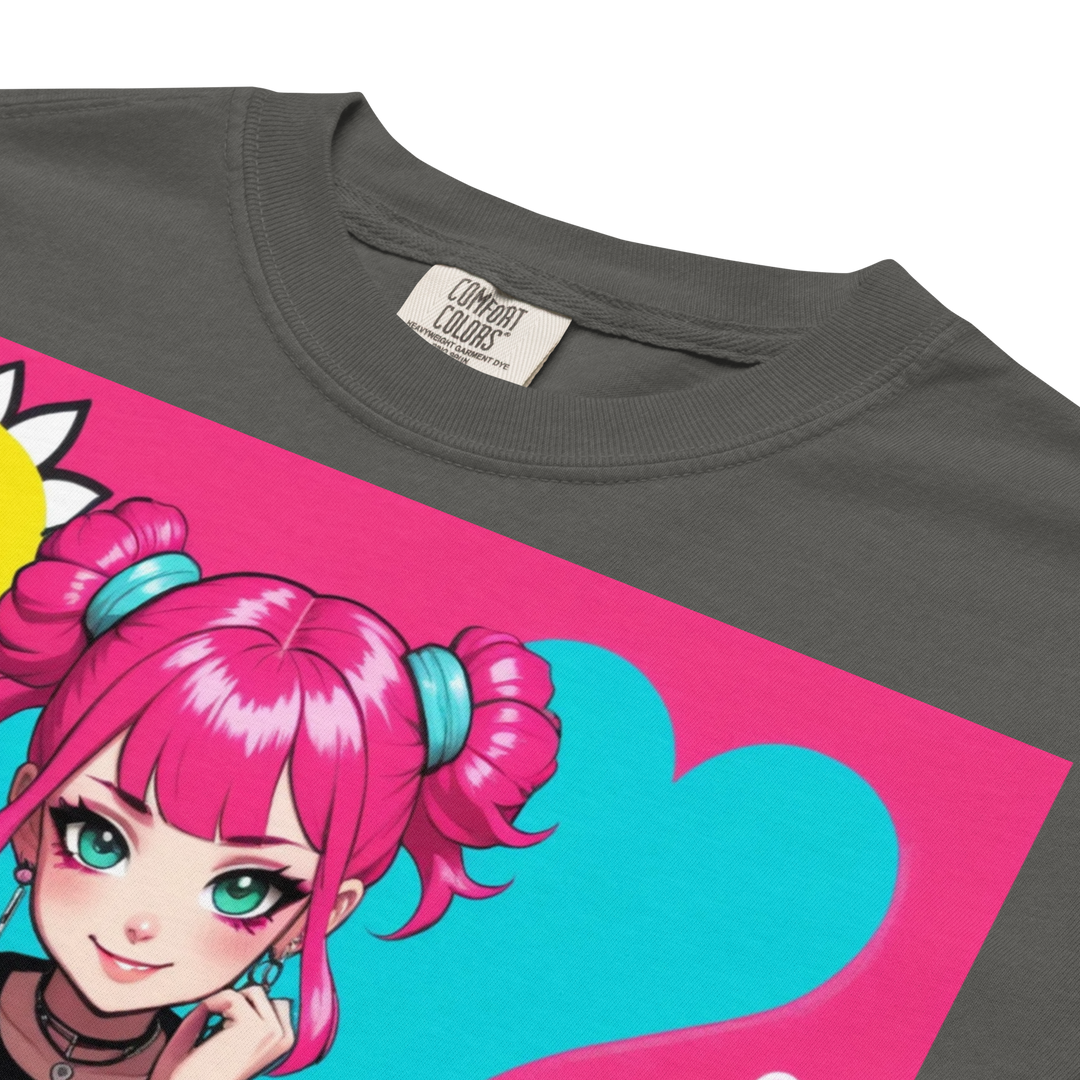 RISE ABOVE 02 — POP CORE｜ユニセックス製品染めヘビーウェイトTシャツ