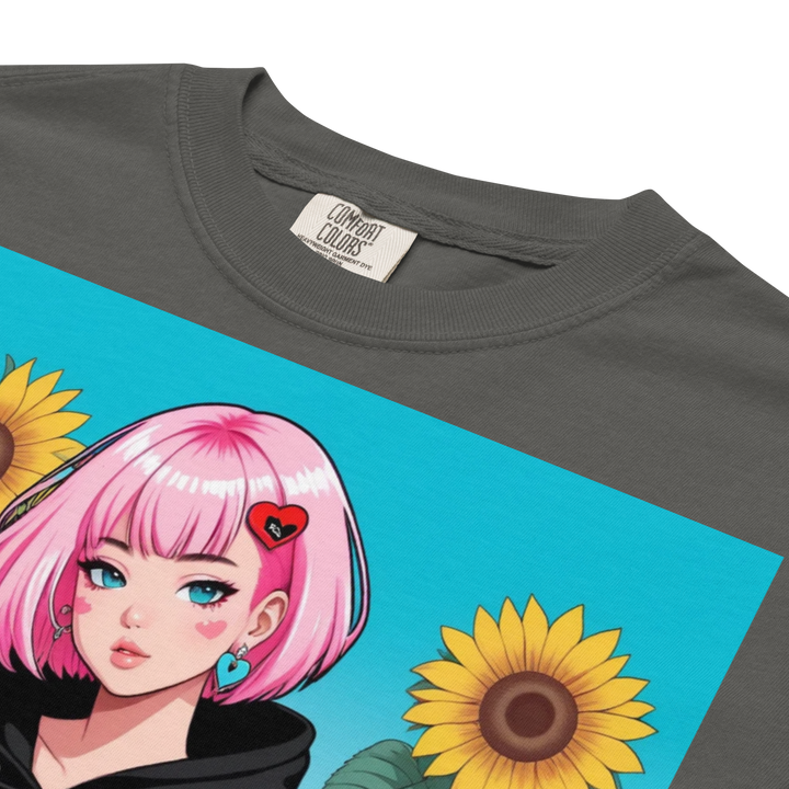 RISE ABOVE 03 — NEO STREET｜ユニセックス製品染めヘビーウェイトTシャツ