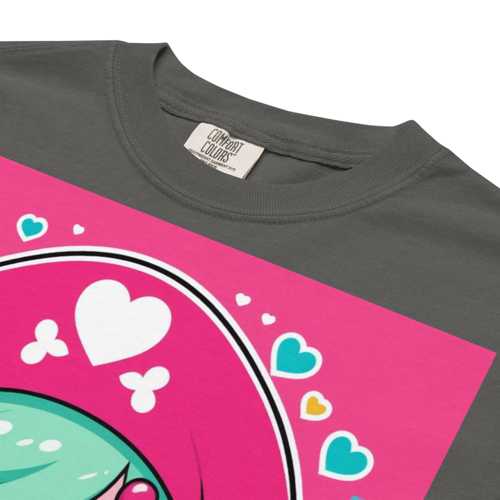 RISE ABOVE 05 — CANDY BONES｜ユニセックス製品染めヘビーウェイトTシャツ