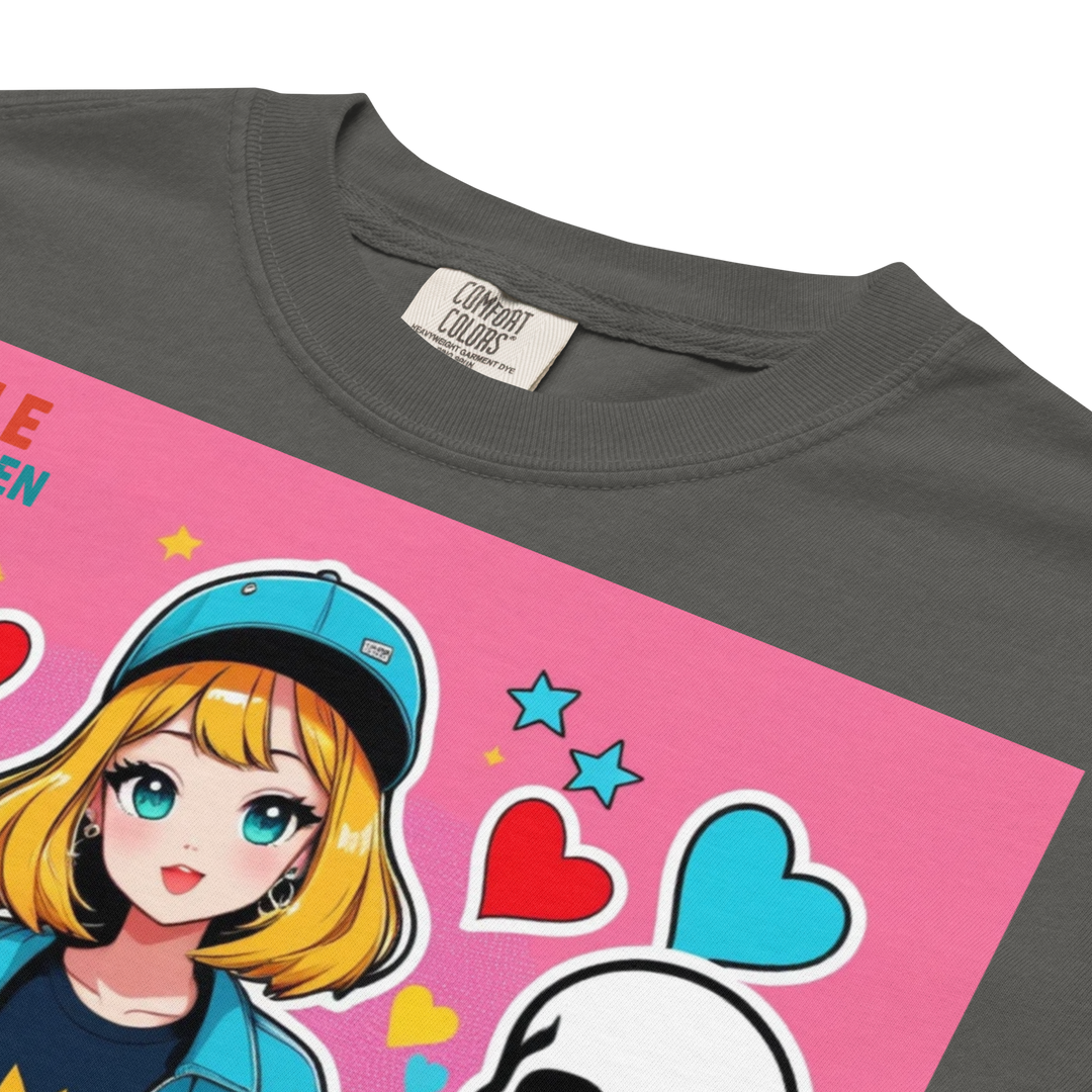 RISE ABOVE 10 — DREAM CHASER｜ユニセックス製品染めヘビーウェイトTシャツ