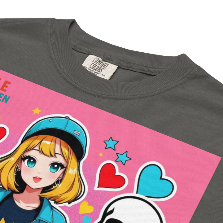 RISE ABOVE 10 — DREAM CHASER｜ユニセックス製品染めヘビーウェイトTシャツ