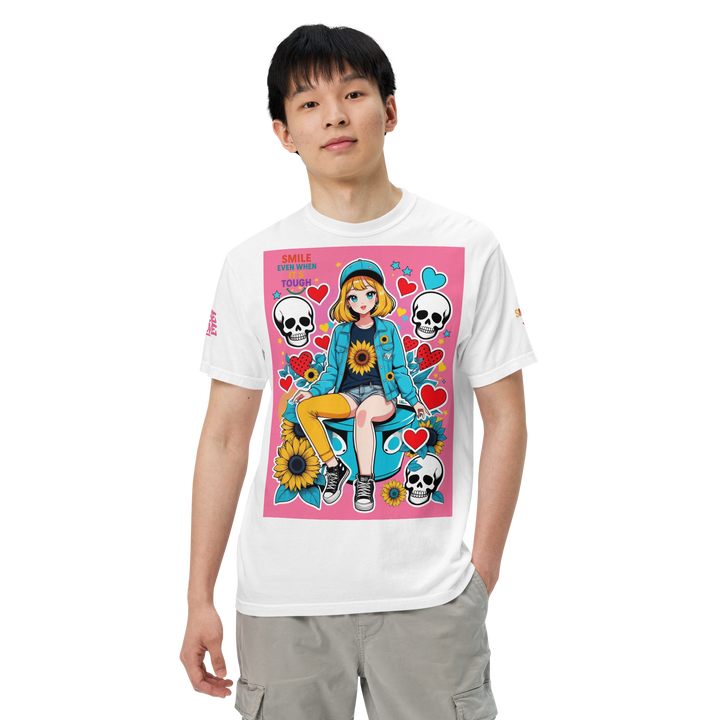 RISE ABOVE 10 — DREAM CHASER｜ユニセックス製品染めヘビーウェイトTシャツ