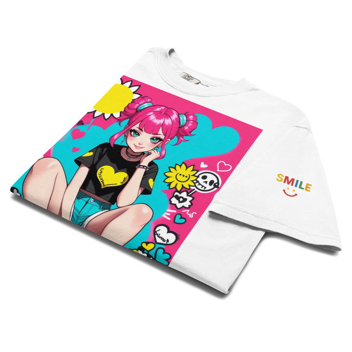 RISE ABOVE 02 — POP CORE｜ユニセックス製品染めヘビーウェイトTシャツ