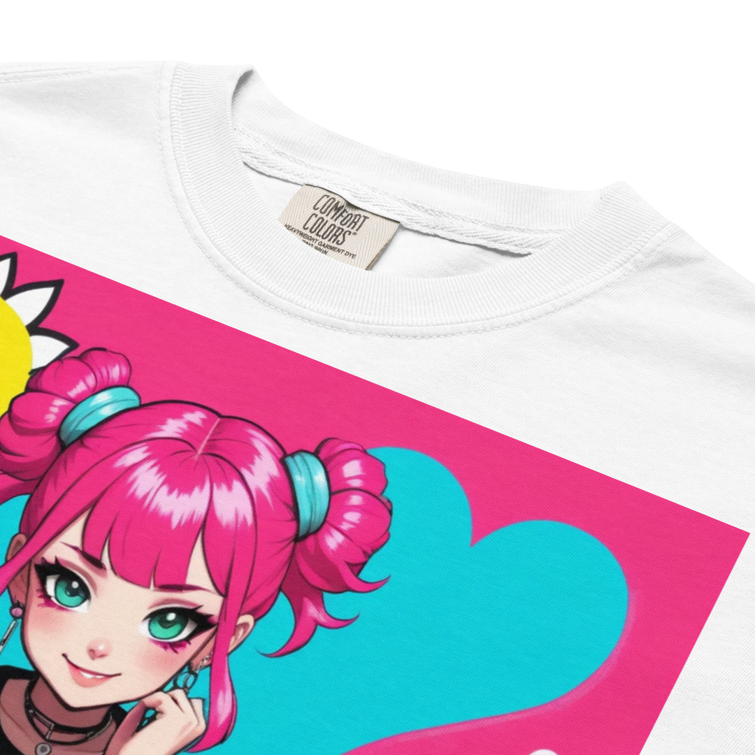 RISE ABOVE 02 — POP CORE｜ユニセックス製品染めヘビーウェイトTシャツ