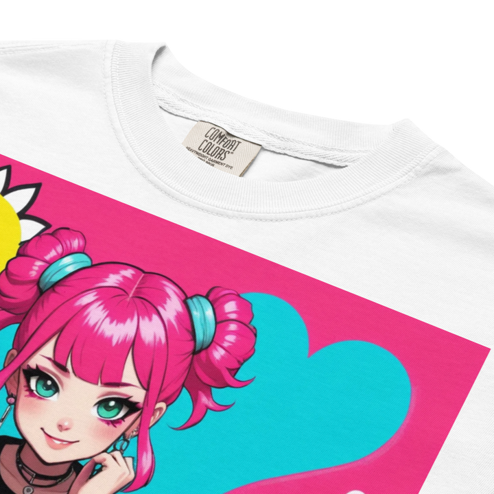 RISE ABOVE 02 — POP CORE｜ユニセックス製品染めヘビーウェイトTシャツ