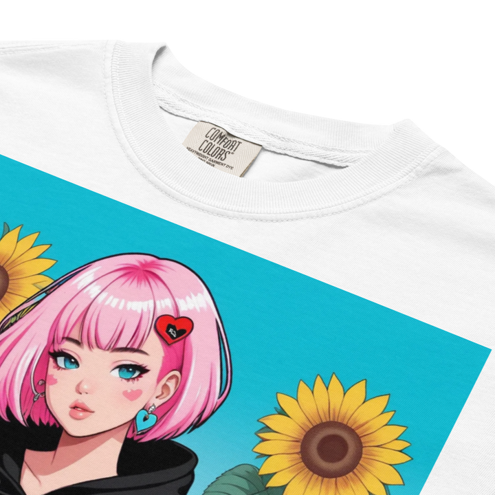 RISE ABOVE 03 — NEO STREET｜ユニセックス製品染めヘビーウェイトTシャツ