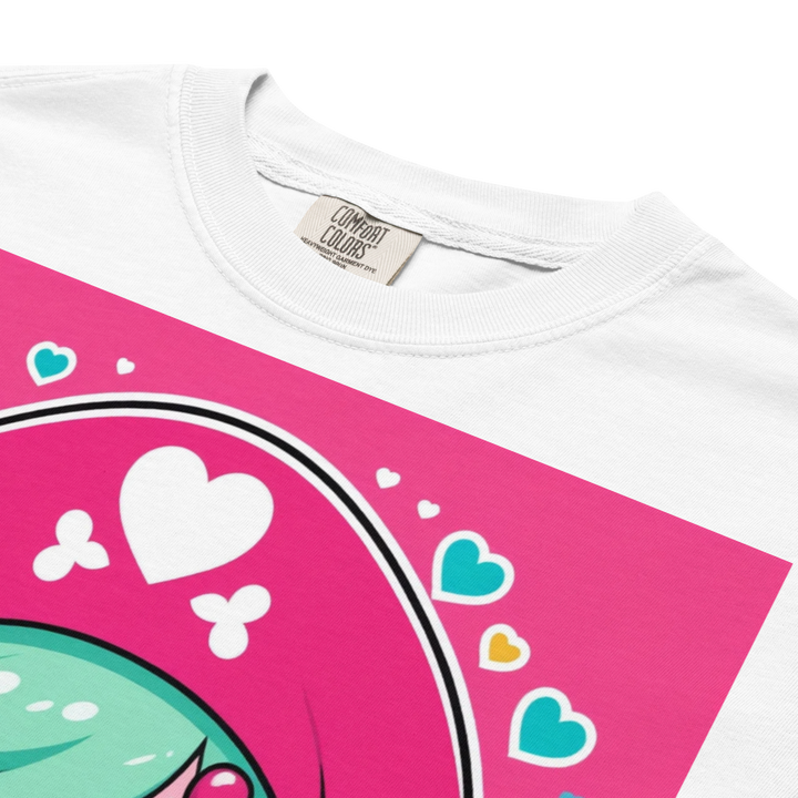 RISE ABOVE 05 — CANDY BONES｜ユニセックス製品染めヘビーウェイトTシャツ