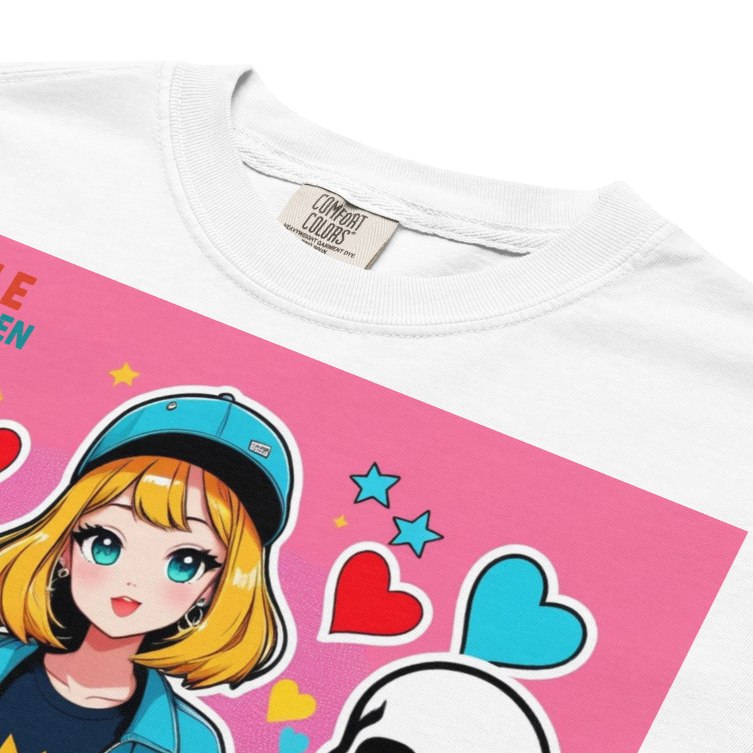 RISE ABOVE 10 — DREAM CHASER｜ユニセックス製品染めヘビーウェイトTシャツ