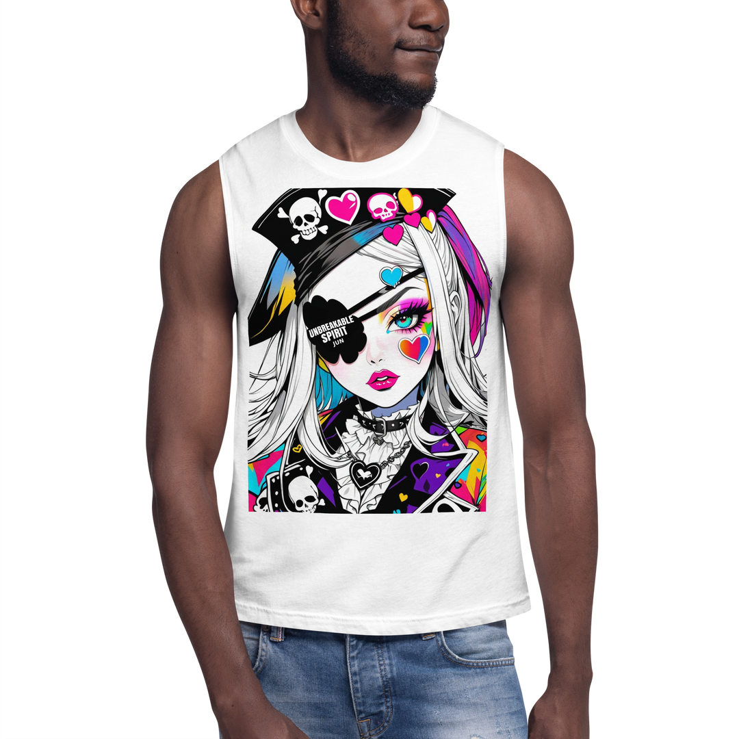 UNBREAKABLE SPIRIT 01 ユニセックスマッスルタンク