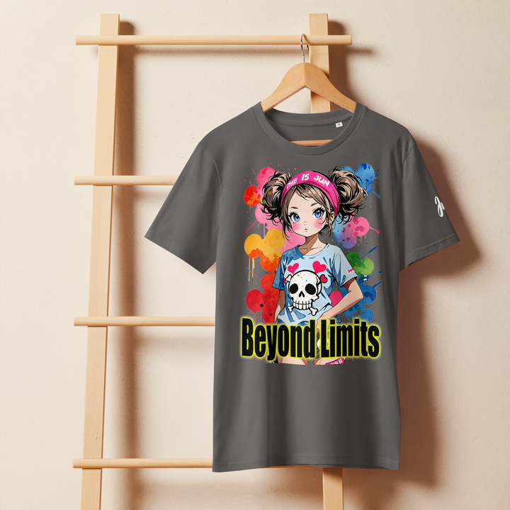 Beyond Limits 01 Unisex organic mid-light t-shirt 2