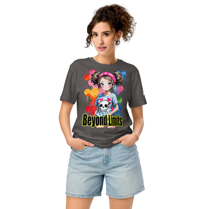 Beyond Limits 01 Unisex organic mid-light t-shirt 2
