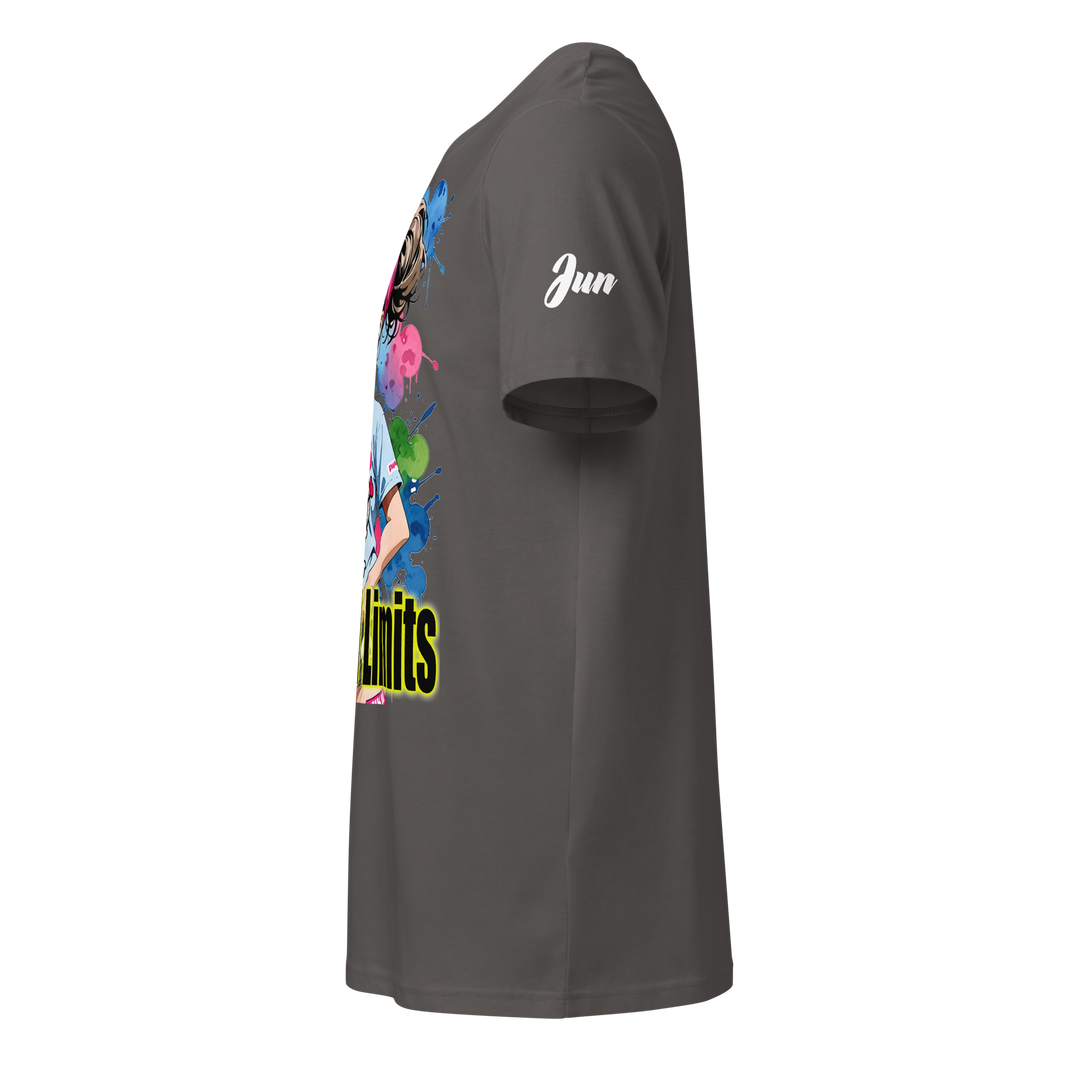 Beyond Limits 01 Unisex organic mid-light t-shirt 2