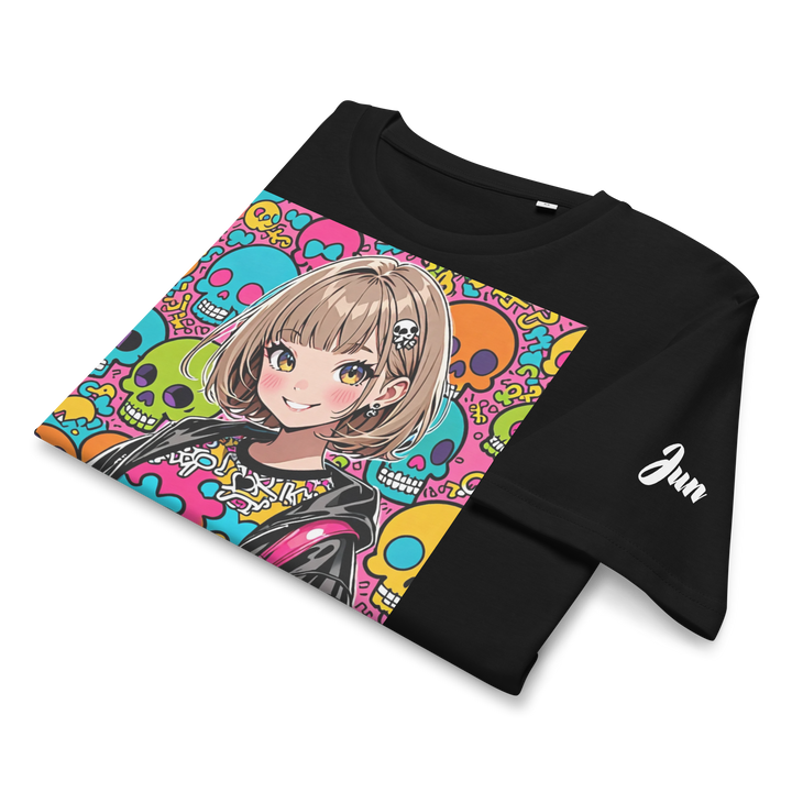 Smiling is the best 01 Unisex organic mid-light t-shirt 2