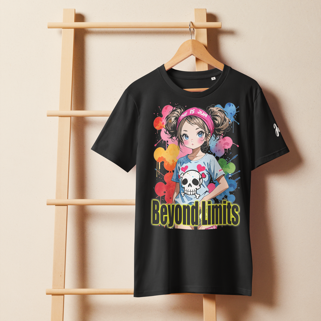 Beyond Limits 01 Unisex organic mid-light t-shirt 2