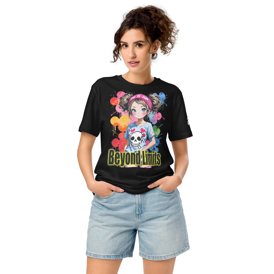 Beyond Limits 01 Unisex organic mid-light t-shirt 2