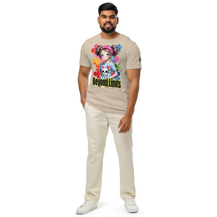Beyond Limits 01 Unisex organic mid-light t-shirt 1