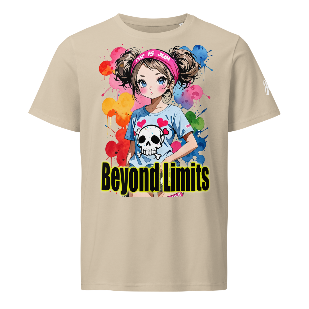 Beyond Limits 01 Unisex organic mid-light t-shirt 2