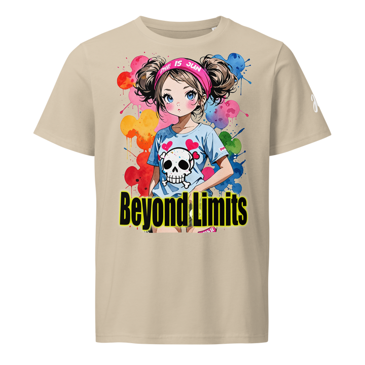 Beyond Limits 01 Unisex organic mid-light t-shirt 2