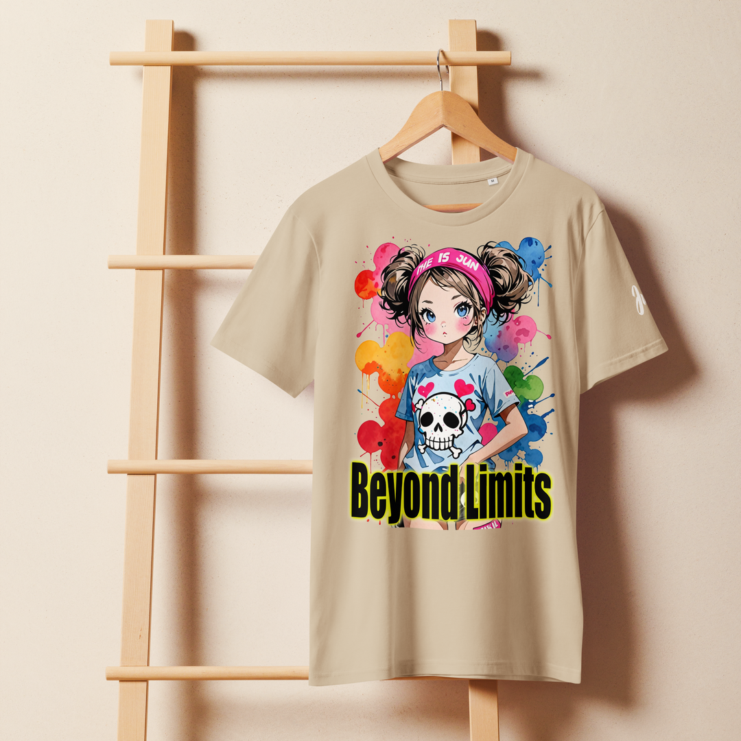 Beyond Limits 01 Unisex organic mid-light t-shirt 2
