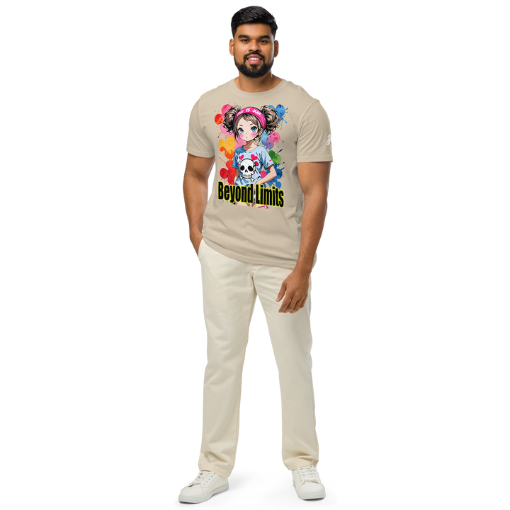 Beyond Limits 01 Unisex organic mid-light t-shirt 2