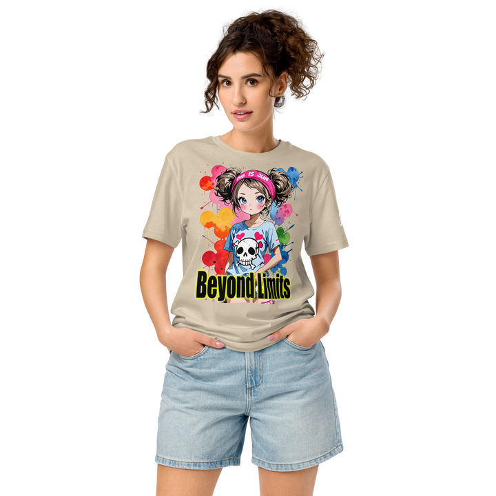 Beyond Limits 01 Unisex organic mid-light t-shirt 2