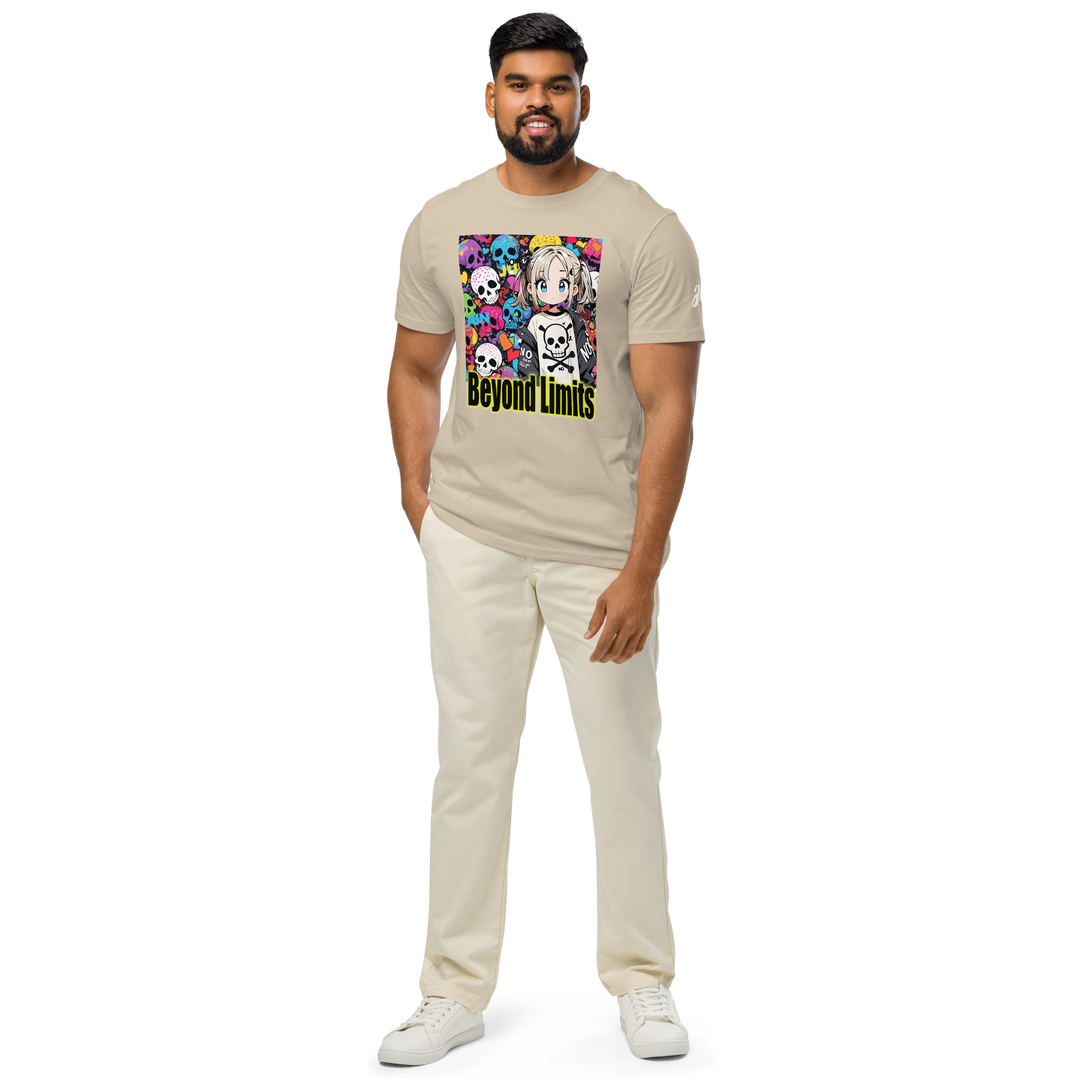 Beyond Limits 02 Unisex organic mid-light t-shirt 2