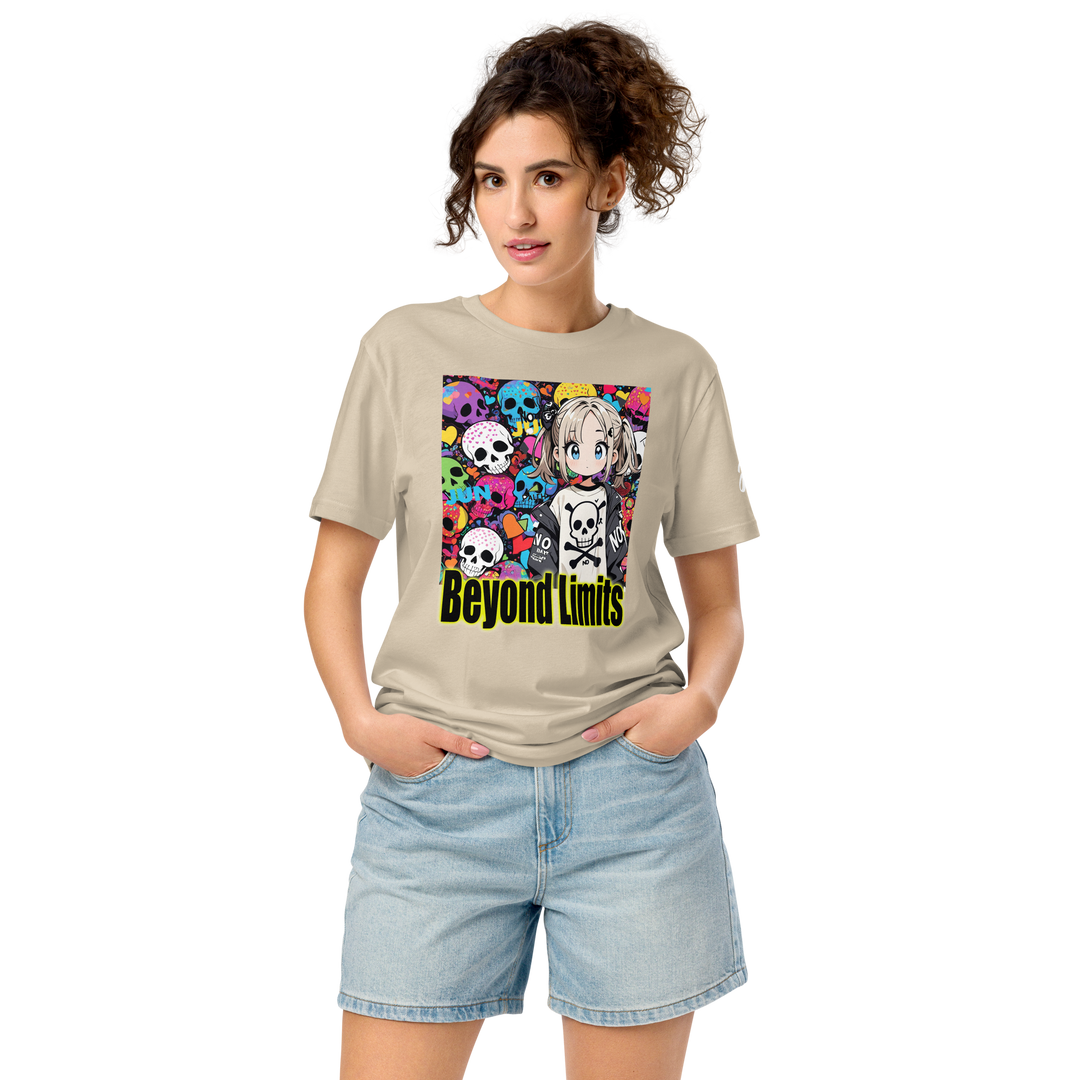 Beyond Limits 02 Unisex organic mid-light t-shirt 2