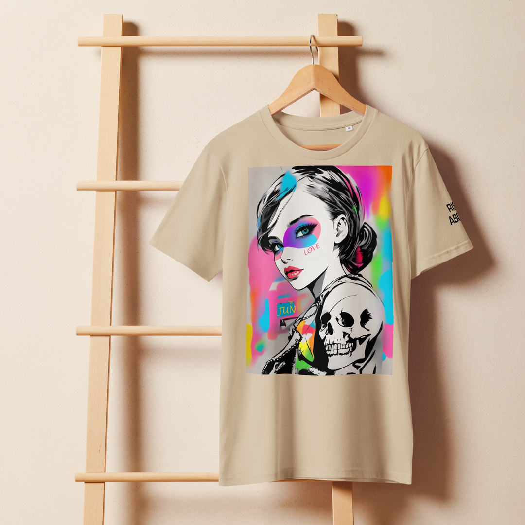 LOVE & BONES 01 Unisex organic mid-light t-shirt 1