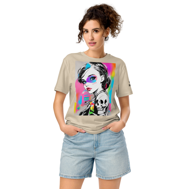 LOVE & BONES 01 Unisex organic mid-light t-shirt 1