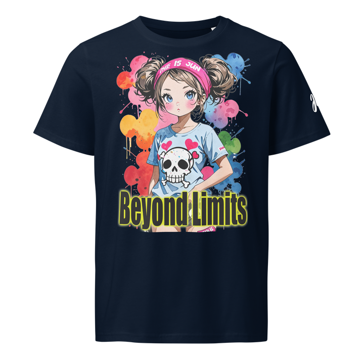 Beyond Limits 01 Unisex organic mid-light t-shirt 2